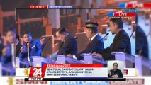 Senatorial candidates Larry Gadon at Luke Espiritu, nagkasagutan sa SMNI Senatorial Debate | 24 Oras