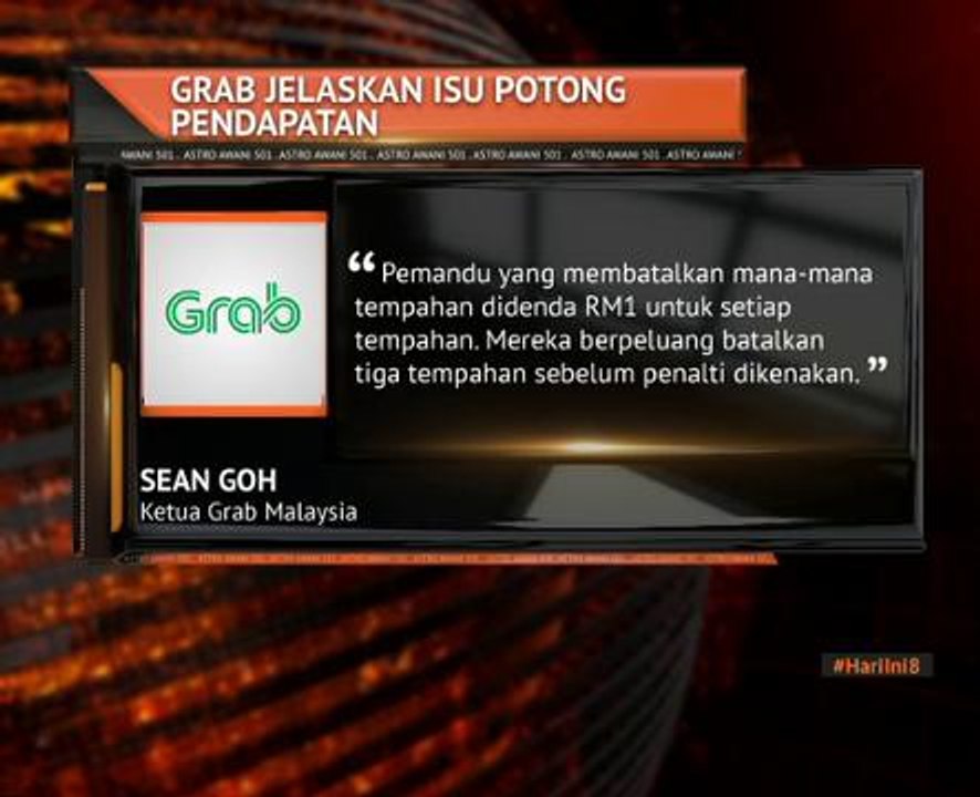 Grab jelaskan isu potong pendapatan