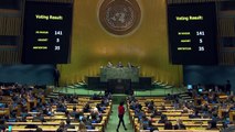 유엔, 러시아 침공 규탄 결의안 채택...