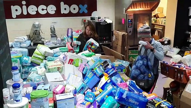 Piece Box issues urgent appeal to transport donations to Ukrainian refugees