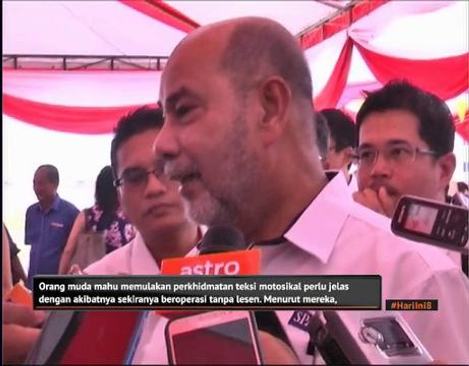 SPAD tiada kuasa kekang teksi motosikal