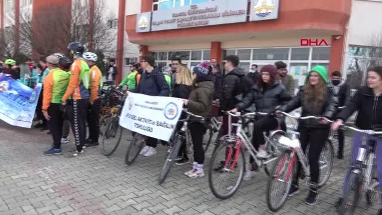 KEŞAN'DA 'SAĞLIK İÇİN HAREKET, HAREKET İÇİN BİSİKLET' ETKİNLİĞİ