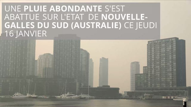 Il pleut enfin en Australie !