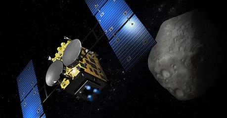 Les incroyables images de l'astéroïde Ryugu prises par la sonde japonaise Hayabusa-2