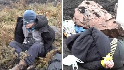 Kiev sınırında sıcak anlar! Kente sızmaya çalışan 3 sabotajcı böyle yakalandı