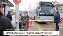 Guerra Russia-Ucraina, le immagini dei profughi ucraini al confine con Moldavia e Polonia