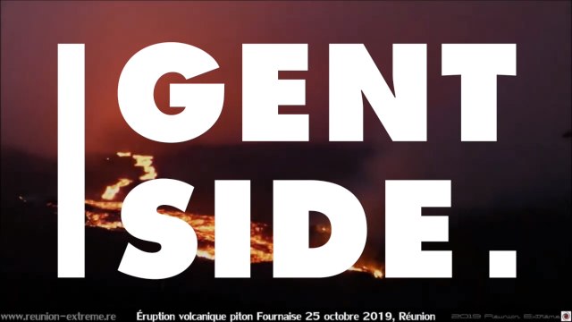 Eruption du Piton de la Fournaise : les impressionnantes images des coulées de lave (Vidéo)