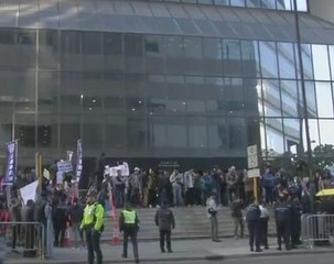 Seven Hong Kong policemen guilty of assault on pro-democracy activist