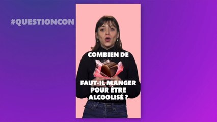 La question con : combien de chocolats Mon Chéri faut-il manger pour être saoul ?