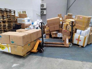 Türkiye'de toplanan yardımlar Ukrayna'ya doğru yola çıktı