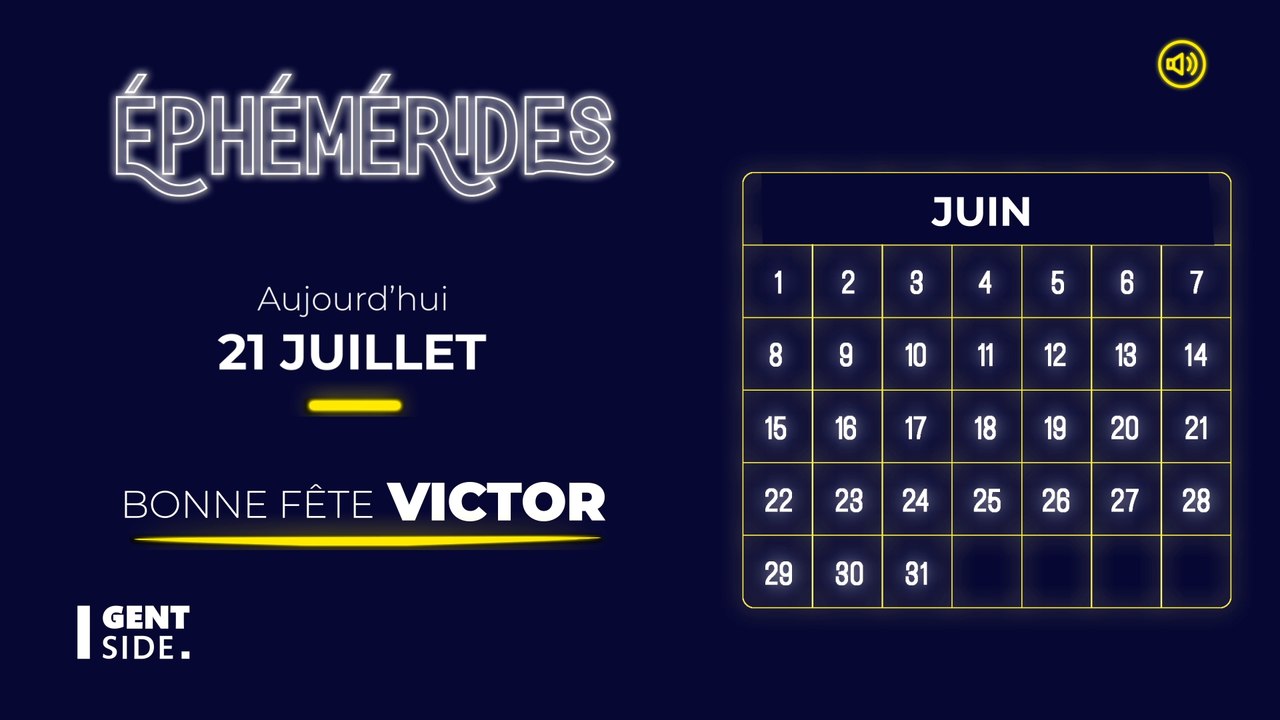 21 juillet : saint, signe, anniversaires célèbres, événements