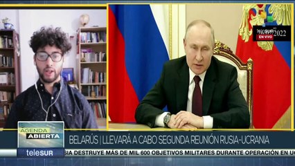 Segunda ronda de diálogos Rusia-Ucrania se llevará a cabo en Belarús