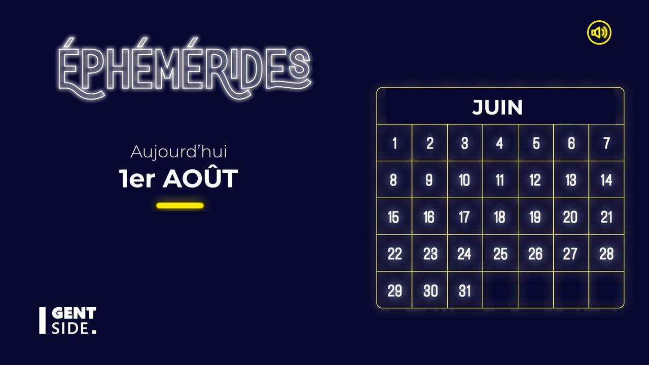 1er août : saint, signe, anniversaires célèbres, événements