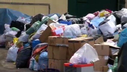 Solidarietà verso l'Ucraina, da Pistoia partono 13 tir carichi di beni di prima necessità