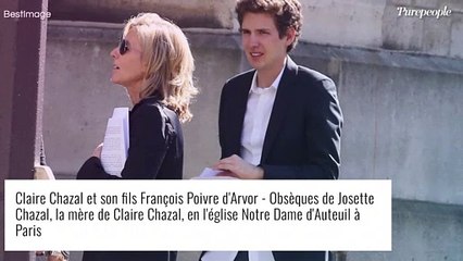 Claire Chazal maman : son fils François est sa "raison de vivre", sa "nécessité"... Elle se confie