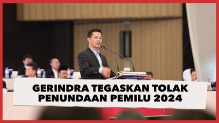 Gerindra Tegaskan Tolak Penundaan Pemilu 2024: Ini Perintah Konstitusi
