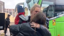Ukraine. Yullia et son bébé de 18 mois viennent d’arriver à Marseille