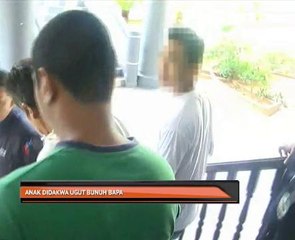 Anak didakwa ugut bunuh bapa