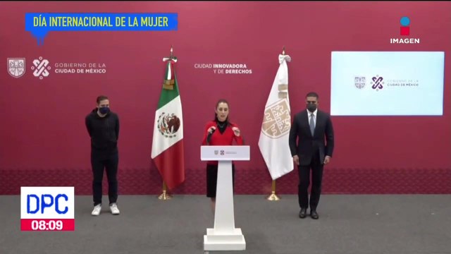 Sheinbaum convoca a manifestaciones pacíficas el 8 de marzo