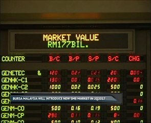 Bursa Malaysia will introduce new market for SMEs in 2Q2017