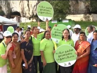 Kitar semula di kawasan kuil sempena Thaipusam