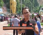 Ribuan penganut Hindu berkumpul di Batu Caves