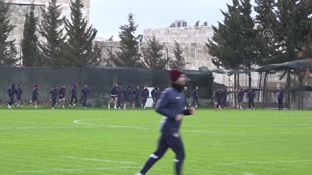Atakaş Hatayspor, Gaziantep FK maçının hazırlıklarını sürdürdü