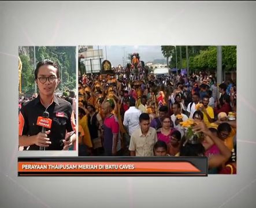 Perayaan Thaipusam meriah di Batu Caves