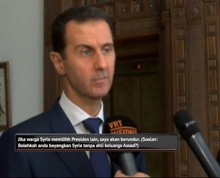 Bashar Al Assad tolak bantuan Kesatuan Eropah, NATO