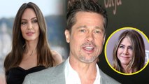 Brad Pitt is ashamed to not be able to escape the charm of Angelina Jolie and lose Jen