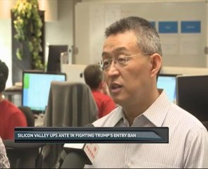 Silicon Valley ups ante in fighting Trump's entry ban