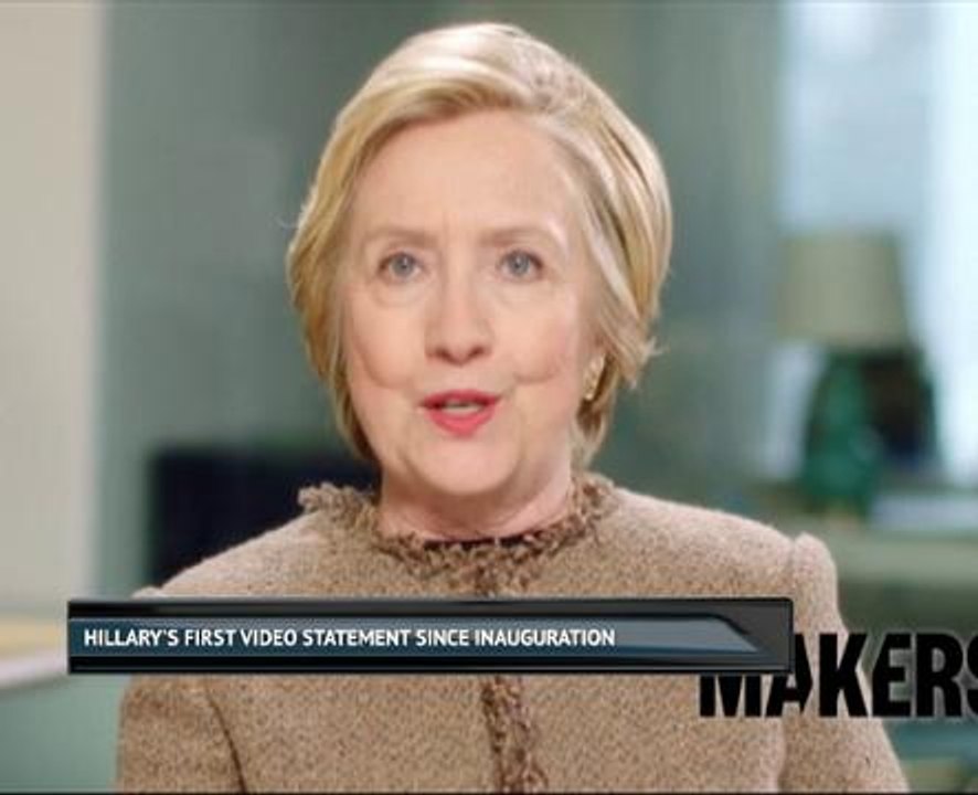 Hillary Clinton's first statement post-election
