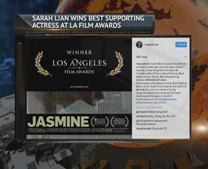 Sarah Lians wins at LA Film Awards