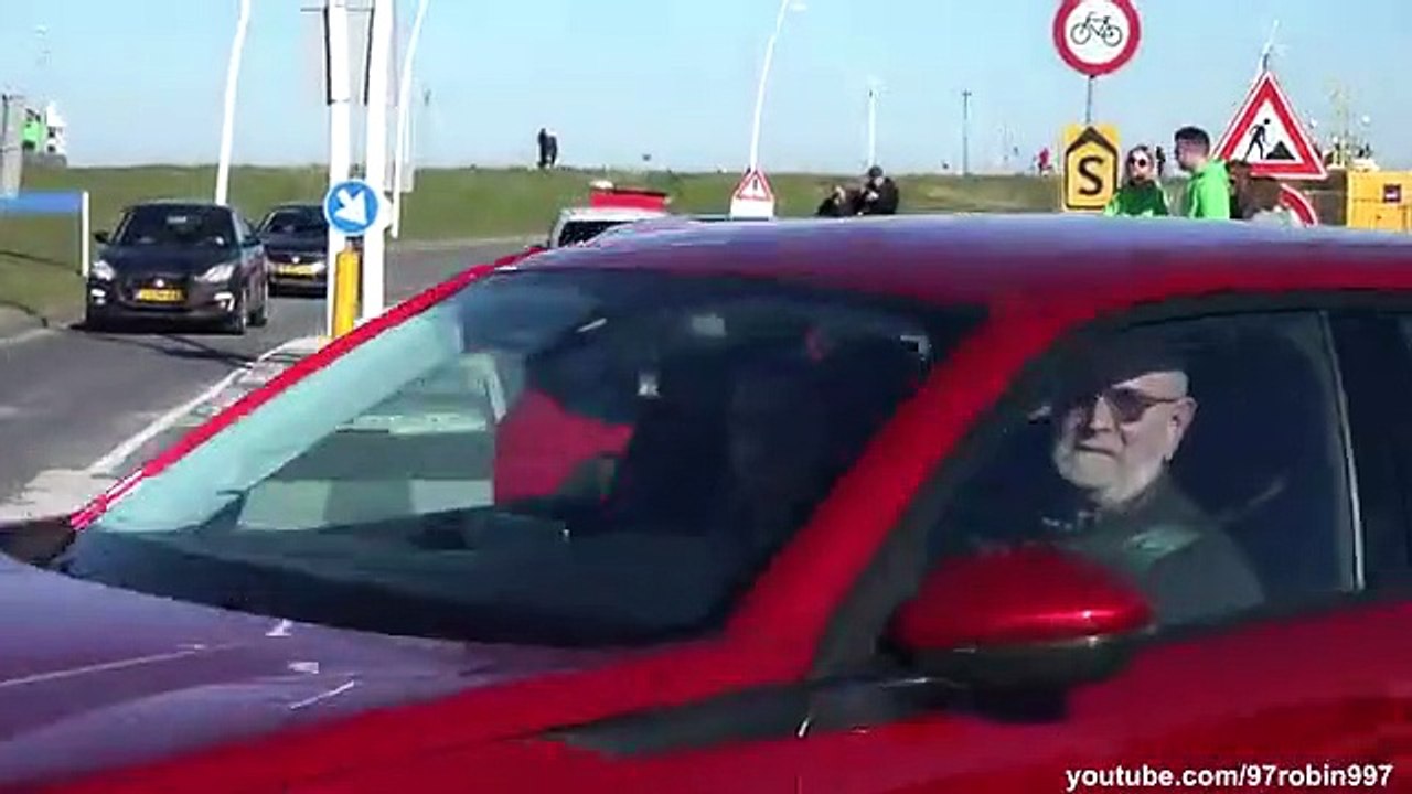 Sportcars leaving the Lunch Location Start of the Season Drive 2022