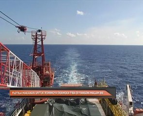 Flotila makanan untuk Rohingya dijangka tiba di Yangon malam ini