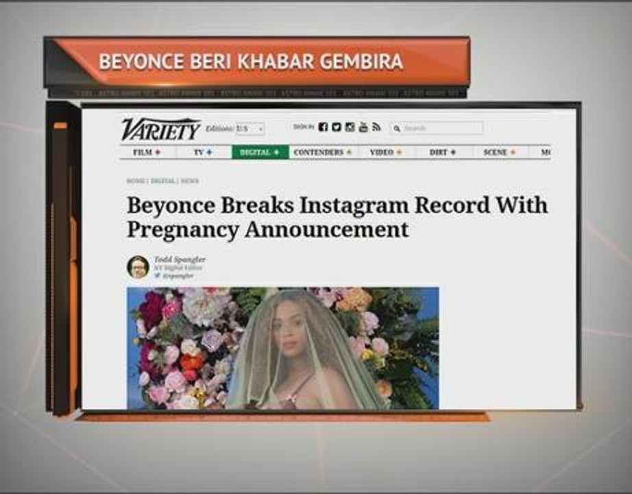 Beyonce beri khabar gembira