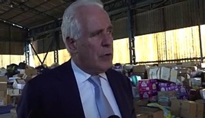 Aiuti per l'Ucraina, Giani visita il centro di Massa