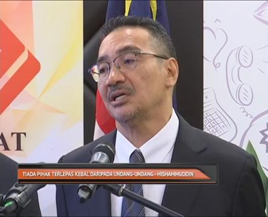 Tiada pihak terlepas kebal daripada undang-undang - Hishammuddin