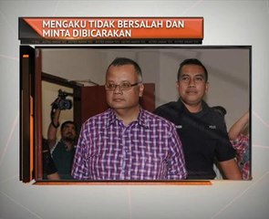 Mengaku tidak bersalah dan minta dibicarakan