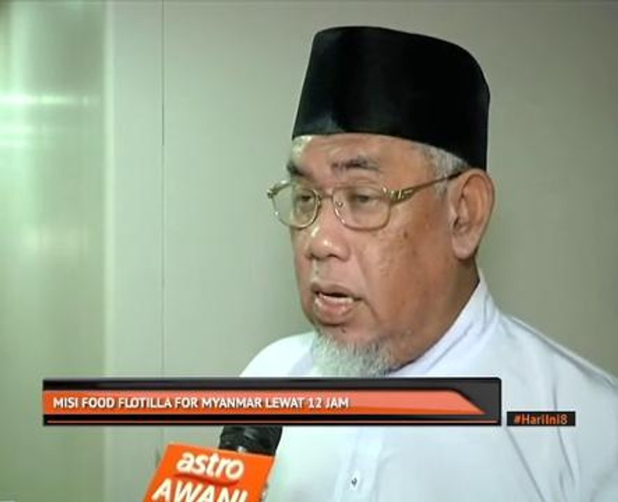 Misi Food Flotilla For Myanmar lewat 12 jam ke Yangon, Myanmar