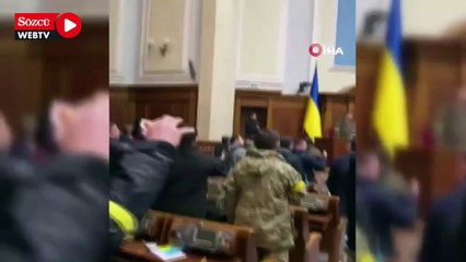 Rus bombardımanı altındaki Kiev’de parlamento toplandı