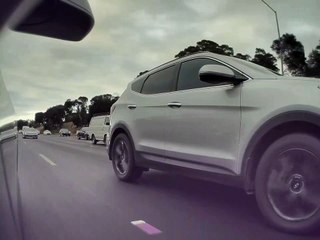 Erratic Overtake Culminates in Crash