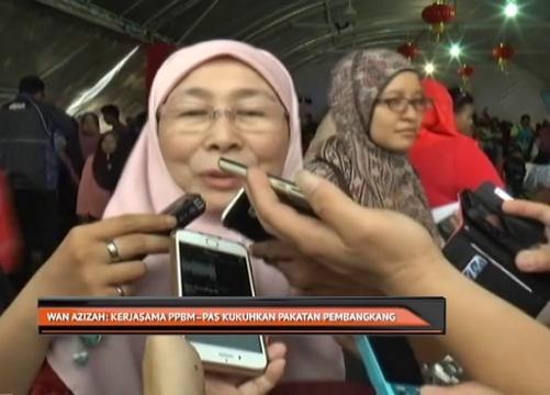 Wan Azizah: Kerjasama PPBM - PAS kukuhkan pakatan pembangkang