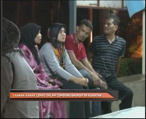 3 kanak-kanak lemas dalam lombong bauksit di Kuantan