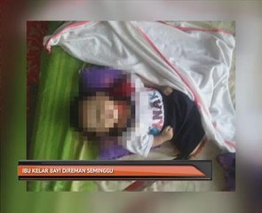 Ibu kelar bayi direman seminggu