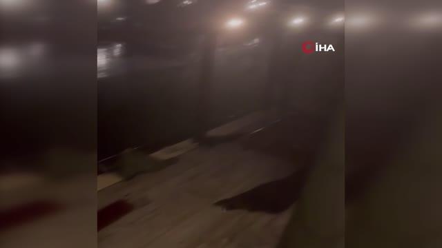 Antalya'da hortum lüks villaları ve 5 yıldız otellerin antrenman sahalarını vurdu