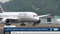 United, Delta airlines won't fly over Russia