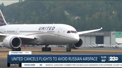 United, Delta airlines won't fly over Russia