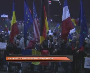 Romania bakal mansuh undang-undang rasuah