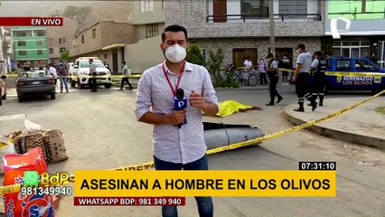 Télécharger la video: Los Olivos: Sicarios asesinan a un hombre de 3 disparos